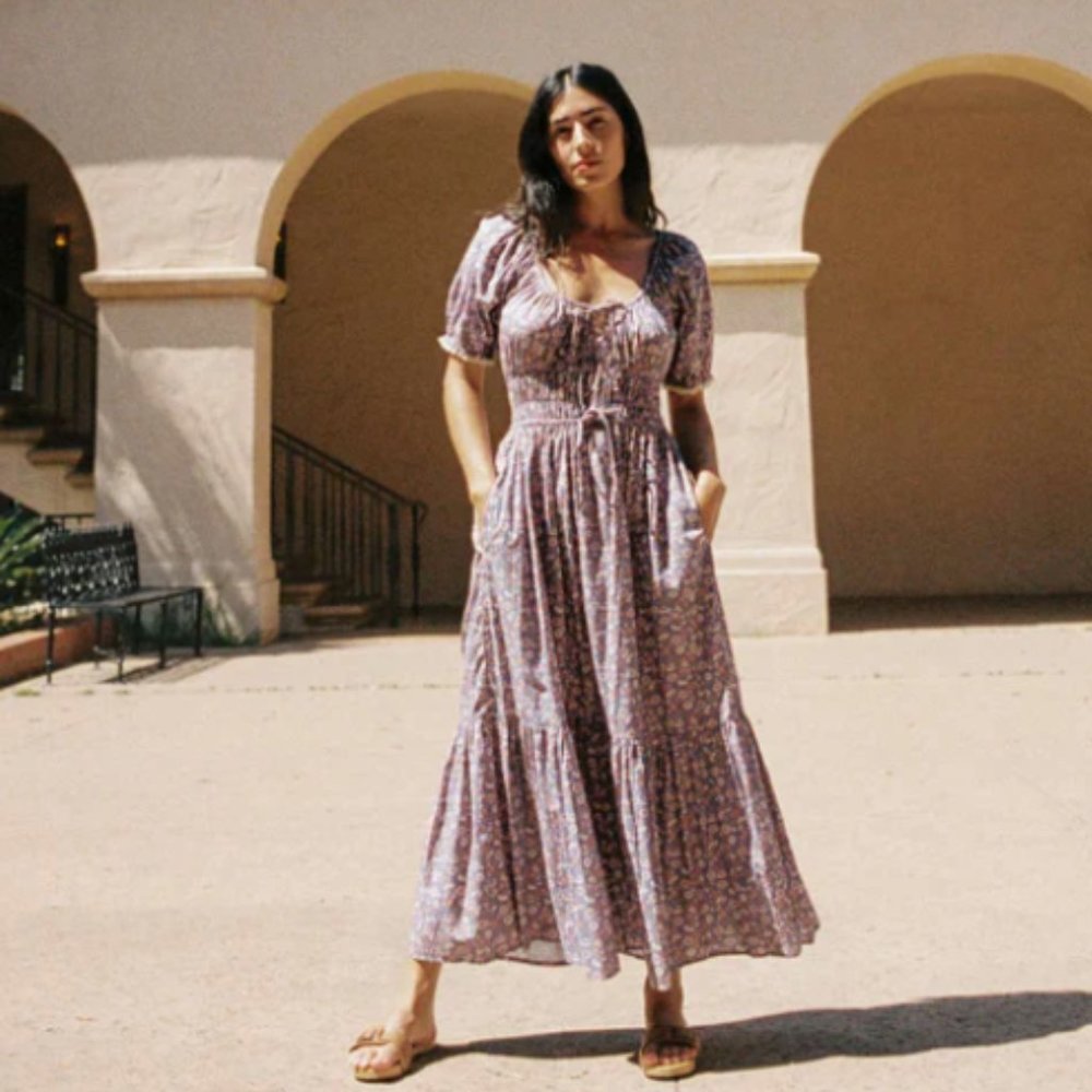 Christy Dawn The Brynne Dress in Bora Bloom